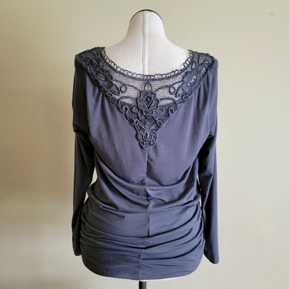 Susie Rose Cowl Neck Long Sleeve Top